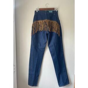 Stony River Mountain Wear Vintage Fringe Western Jeans